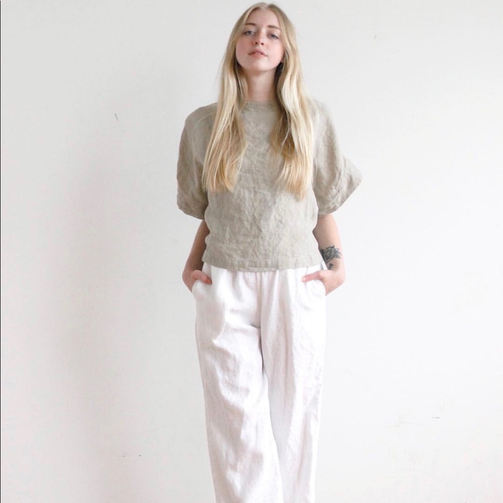 Linen Top Similar To Not Perfect Linen
